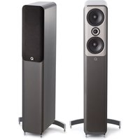 Q Acoustics Concept 50 Floorstanding Speaker (Pair), Gloss Silver