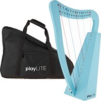 playLITE 15-saitige Harfe von Gear4music Blau