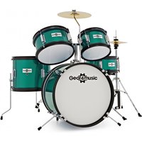 5-teiliges Junior-Drum-Kit von Gear4music grün