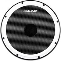 Ahead 14" S-Hoop Marching Pad mit Snare Sound (Black Carbon Fiber)