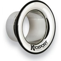 Kickport 4" Bass Drum Sound Hole - Chrom