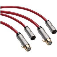 QED Reference XLR 40 Custom Made XLR Cable (Pair), 1m