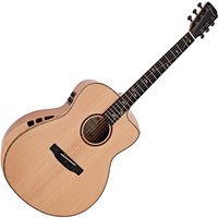 Hartwood Sonata-FX Jumbo Westerngitarre mit Pickup Natur