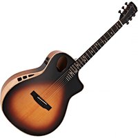 Hartwood Sonata-FX Thinline-Westerngitarre mit Pickup Sunburst
