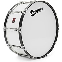 Premier Marching Traditional 28" x 10" Bassdrum Ivory White