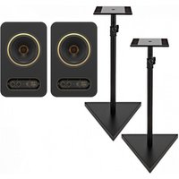 Tannoy GOLD 7 7" Aktiv-Monitor-Lautsprecherpaar mit Ständern