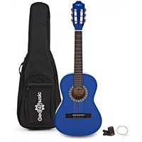 Junior-Konzertgitarre von Gear4music (Größe 1/2) Dark Blue – Paket