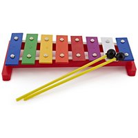 playLITE Buntes 8-Noten-Glockenspiel von Gear4music