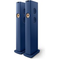 KEF LS60 Wireless Floorstanding Active Speakers (Pair), Royal Blue