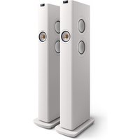 KEF LS60 Wireless Floorstanding Active Speakers (Pair), White