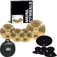 Meinl HCS Becken Set mit Standard Becken Tasche & Dämpfer