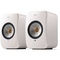 KEF LSX II Wireless Hi-Fi Speaker System (Pair), Mineral White