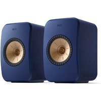 KEF LSX II Wireless Hi-Fi Speaker System (Pair), Cobalt Blue