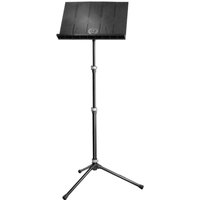 K&M 12125 Klappbares Orchestra Notenpult schwarz