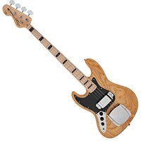 Vintage VJ74 neu aufgelegt Bass Left Handed MN Natural Ash Ash
