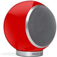 Elipson Planet M Satellite Speaker (Single), Red