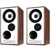 MISSION 700 Standmount Speakers (Pair), Walnut