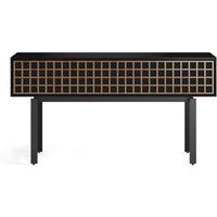 BDI Interval 7246 61" Media Console, Ebonized Ash/Natural Walnut