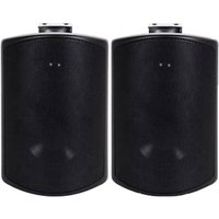 Elipson Rain 6” Outdoor Speaker (Pair), Black
