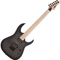 Harlem S E-Gitarre von Gear4music Transparentes Schwarz
