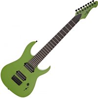 Harlem S 8-saitige E-Gitarre von Gear4music Slime Green