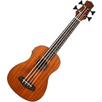 Flight DUBS Electro Bass Ukulele Mahogany