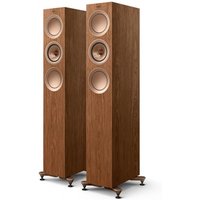 KEF R5 Meta Floorstanding Speakers (Pair), Walnut