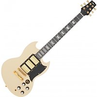 Brooklyn Select E-Gitarre von Gear4music Ivory