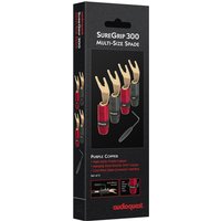 AudioQuest SureGrip 300 Gold Spade Plugs (Pack Of 4)