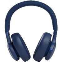 JBL Live 660NC Over-Ear Noise Cancelling Headphones, Blue