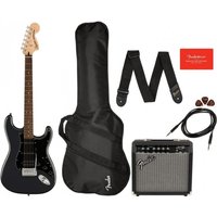 Squier Affinity Stratocaster HSS LRL Paket Charcoal Frost Metallic