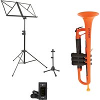 pTrumpet Kunststoff-Trompete Orange Set