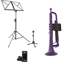 pTrumpet Kunststoff-Trompete Lila Set