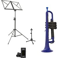 pTrumpet Kunststoff-Trompete blau Paket