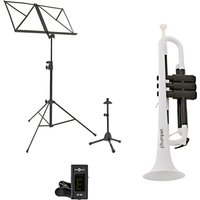 pTrumpet Kunststoff-Trompete weiß Paket