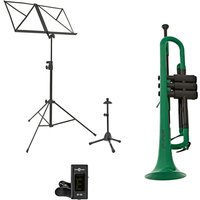 pTrumpet Kunststoff-Trompete Grün Set