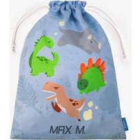 Individuell gestaltbarer Beutel für Wechselkleidung mit Baby-Dinosauriern