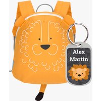 Personalisierbarer Mini-Rucksack Löwe von Lässig