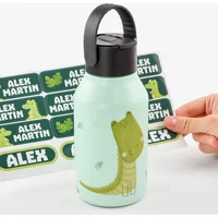 Personalisierte Thermosflasche - Runbott 350 ml Alligator