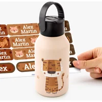 Personalisierte Thermosflasche - Runbott 350 ml Tiger