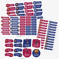 FC Barcelona Etiketten-Set