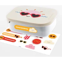Personalisierbare Edelstahl-Lunchbox für Kinder – Club Soleil