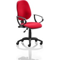 Eclipse Plus I Lever Task Operator Chair With Loop Arms Bespoke Colour