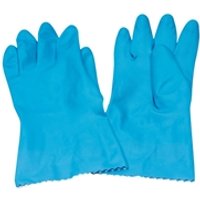 Rubber Gloves Medium Blue PK12 - First Aid Kits - Disposable Gloves