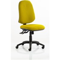 Eclipse Plus XL Lever Task Operator Chair Bespoke Colour Back And Seat