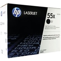 HP CE255X Original (55X) Black High Capacity Toner Cartridge - HP LaserJet Pro Series Toner Cartridges - HP LaserJet Pro M521dn mfp Toner Cartridges