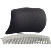Flex Headrest White Shell Black Fabric - OP000054