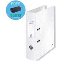 Leitz 180 Wow La File A4 White PK10 - Lever Arch Files - A4 Files