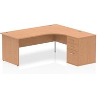 Impulse 1800 Right Hand Panel End Workstation 600 Pedestal - I000884