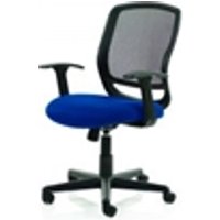 Mave Task Operator Chair Black Mesh With Arms Bespoke Colour Seat
